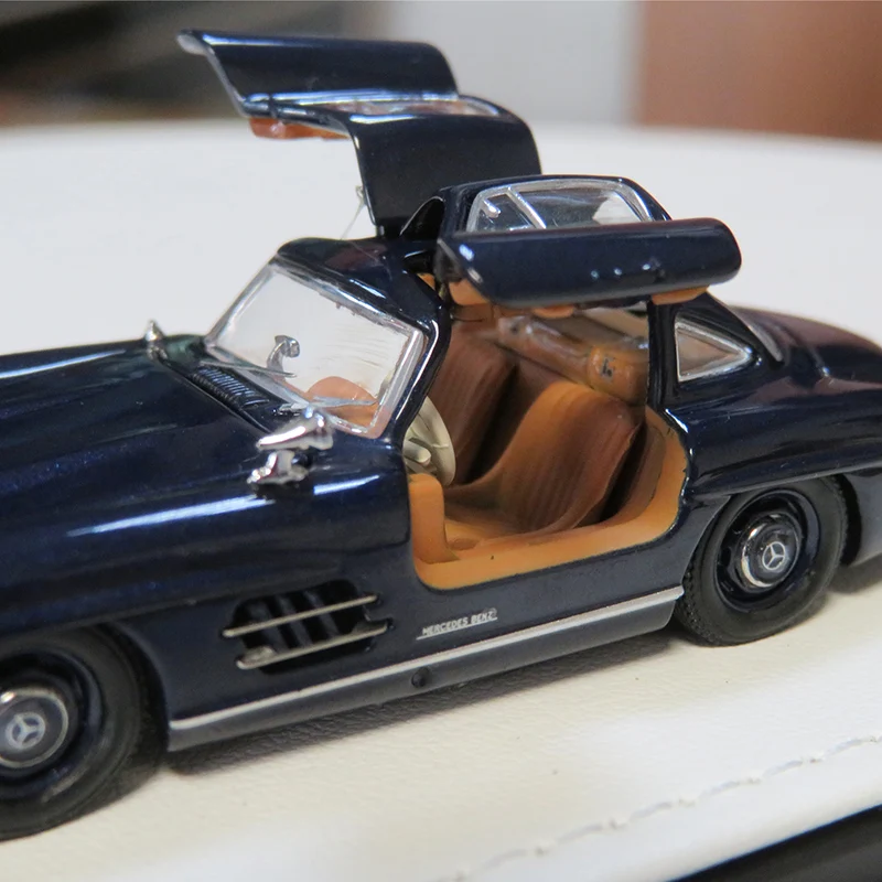BSC 1/64 300sl W198 Puerta Abierta simulaci&oacute;n fundido a presi&oacute;n modelo de coche para coleccionar juguetes-5