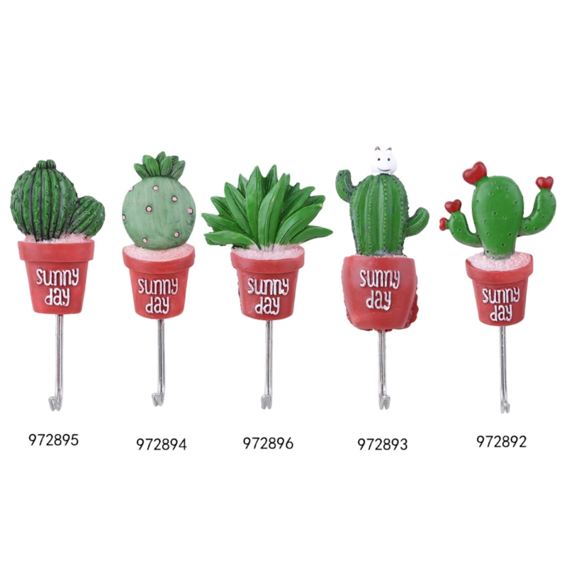 Имитация суккулентных растений крепкий самоклеящийся настенный крючок вешалка