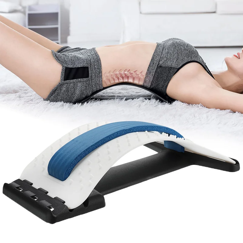 Поясничный массаж спины акупрессуры носилки фитнес оборудование