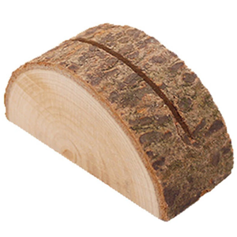 20 шт. деревенский стол из натурального дерева имя номер место держатель для карт