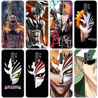 Hot Anime Bleach ichigo Silicone Case for Xiaomi Redmi Note Pro Max 10S K40 Pro Soft Cover