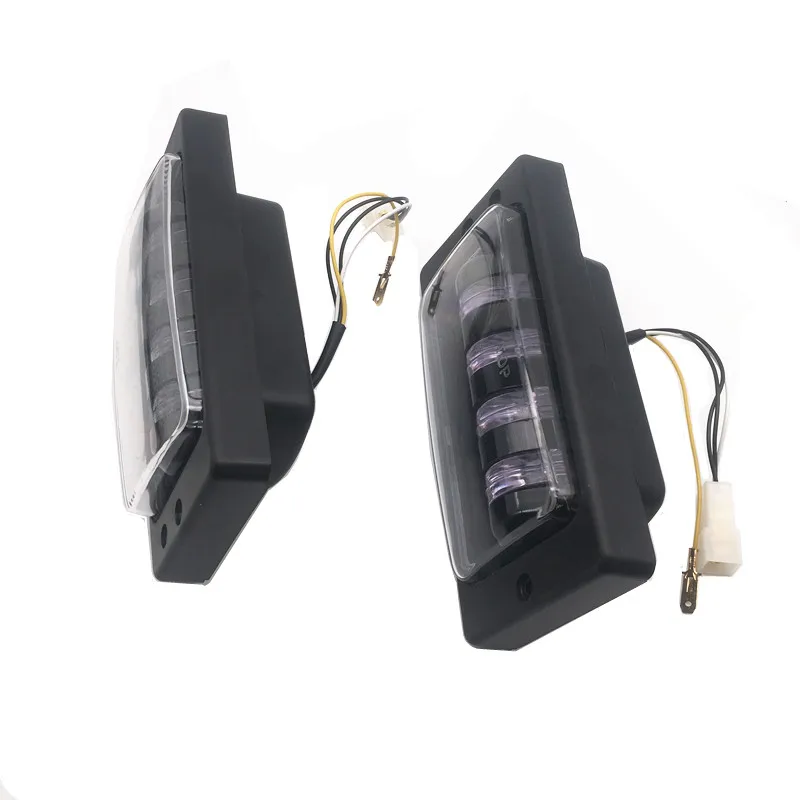 1 пара Водонепроницаемый 12V 6000K Led противотуманная фара светильник