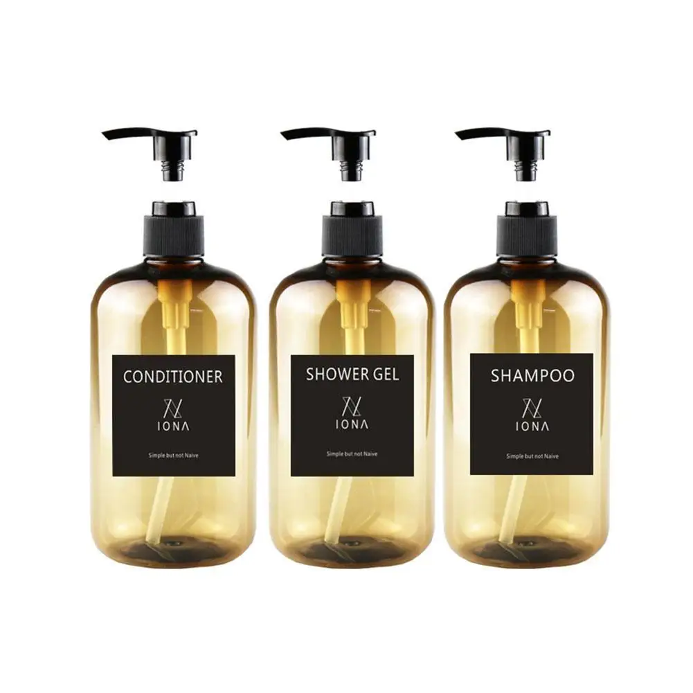 

Labels Set Soap Dispenser Stickers Waterproof Bottle Stickers Lotion Shower Gel Shampoo Conditioner Labels Bathroom Accessories