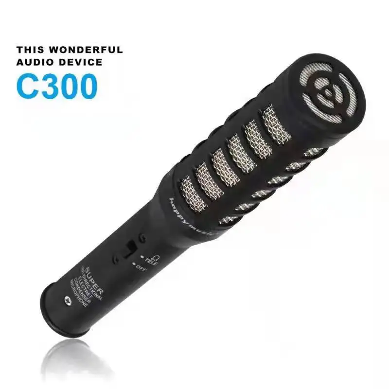 

Professional Condenser Interview Microphone shotgun Mic for Digital Camera Canon Nikon Sony Panasonic Casio