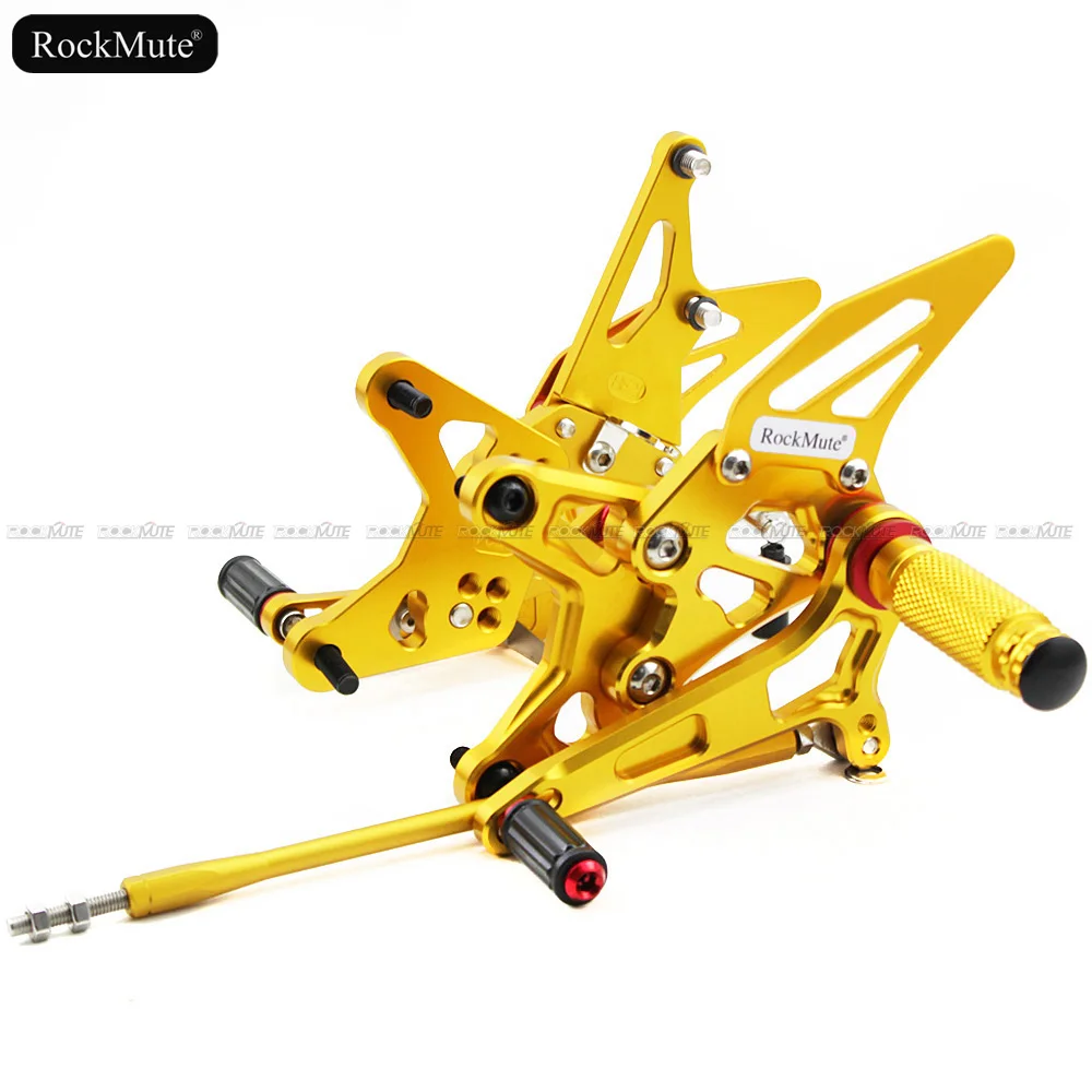Мотоцикл Rearset для Kawasaki ZX-6R ZX6R 636 2009-2018 Регулируемый рычаг переключения передач ног