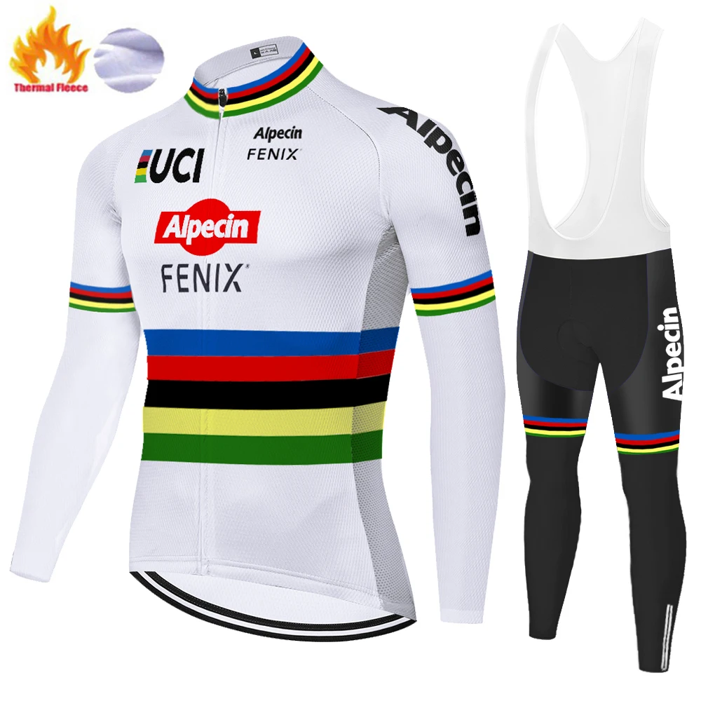 Новинка вело-Джерси alpecin fenix зимние теплые флисовые брюки для велоспорта 20D gel