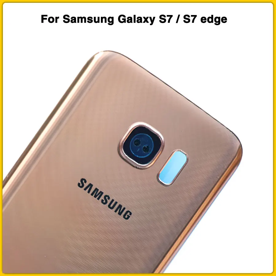 Чехол на заднюю панель для samsung Galaxy S7, G930, S7 edge, G935, задняя крышка на батарейке, задняя крышка на дверь, чехол на шасси