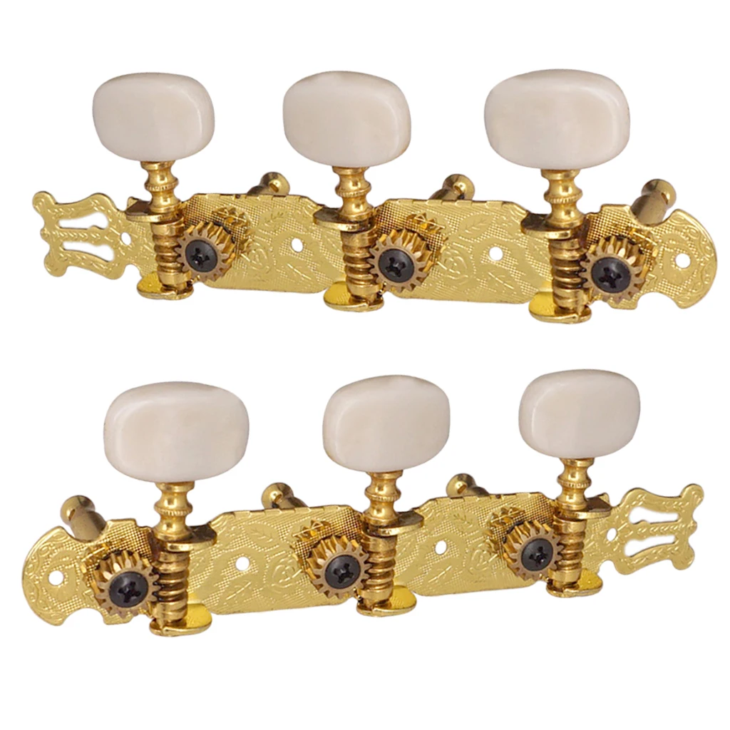 Tooyful 2 шт./компл. Акустическая гитара струнная настройка колышки ключи тюнеры