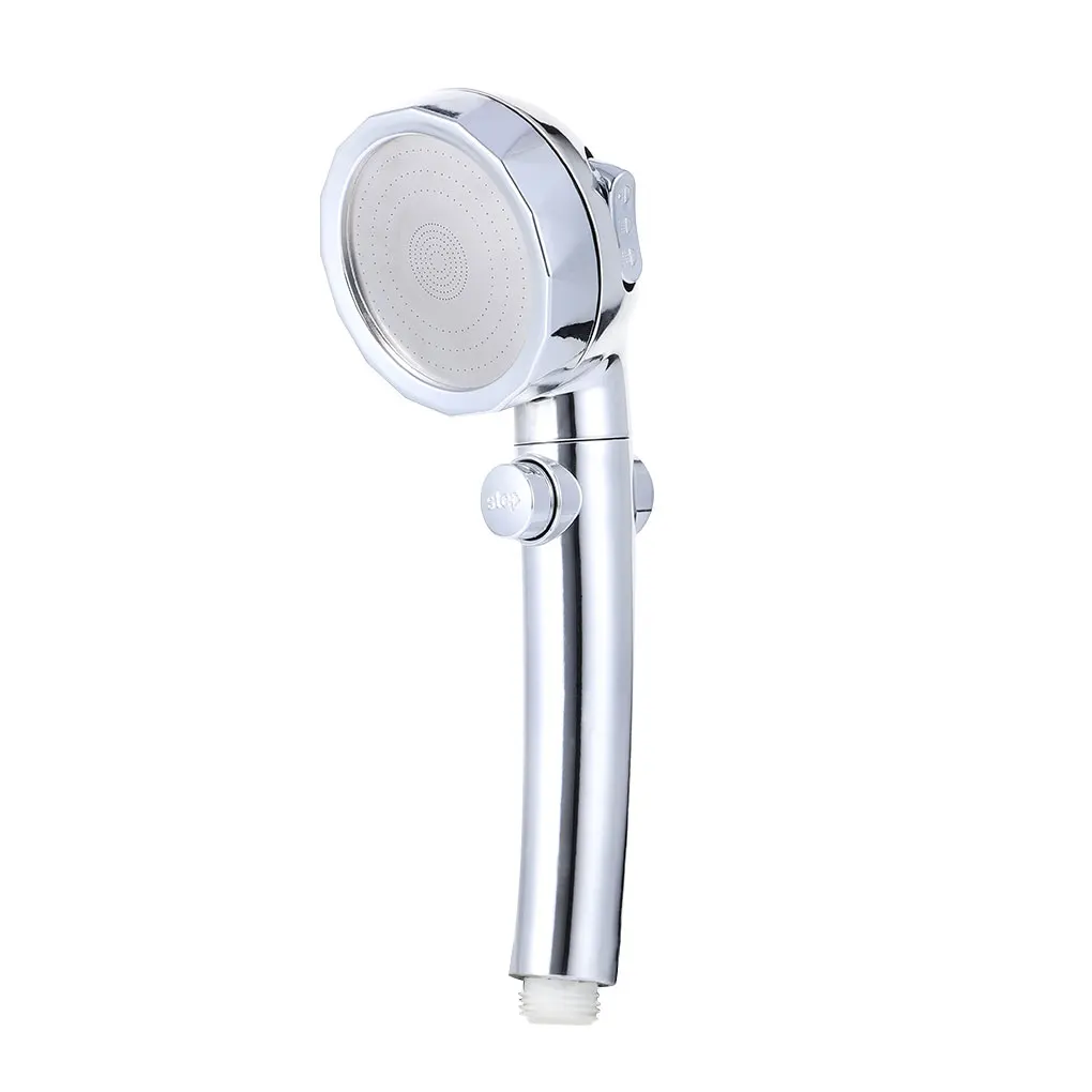 

1PCS/2PCS Shower Sprayer High Pressure Shower Head Adjustable Silver ABS Bath Sprayer Bathroom Accessory Water Outlet 3 Mode