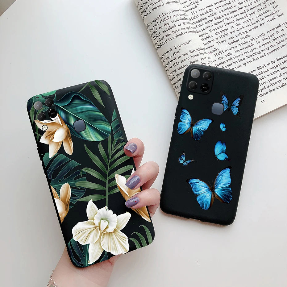 for infinix hot 10s nfc phone case silicone soft cute painted back cover for infinix hot 10t 10s x689 x689b hot10s 10 s t case free global shipping