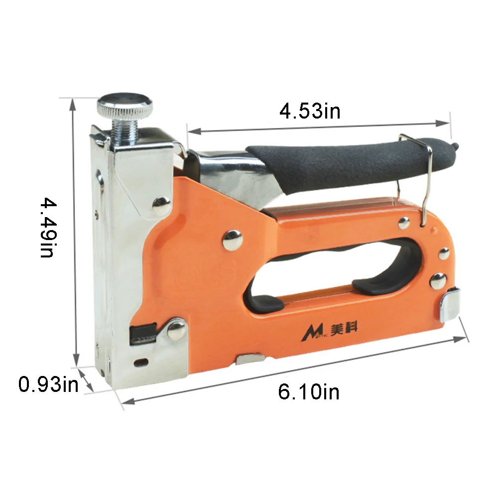 

Staple Gun Code Staple Gun 3 In 1 Heavy Duty With 600 Staples For Woodworking DIY Furniture Manual Stapler Tacker Brad Nail
