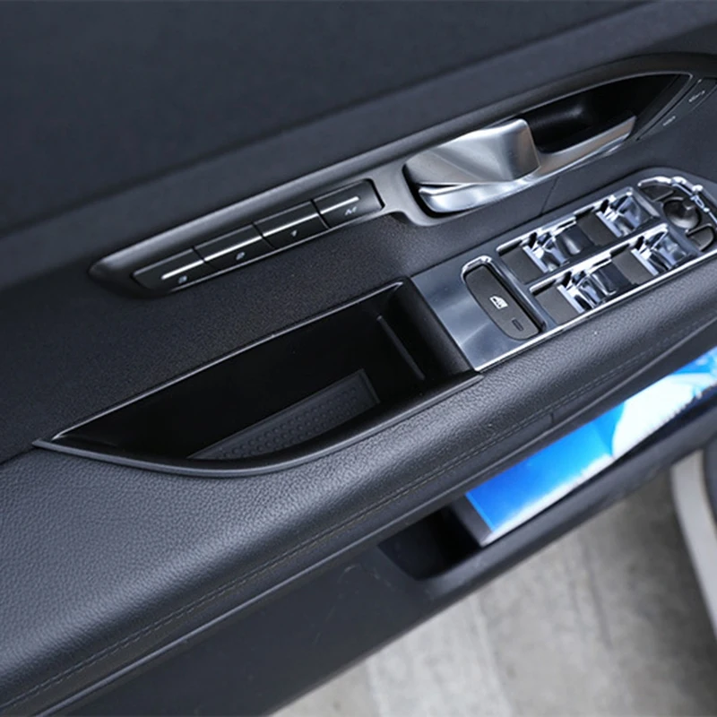 2X Автомобильная передняя дверь подлокотник коробка для хранения Land Rover Range Evoque 2012