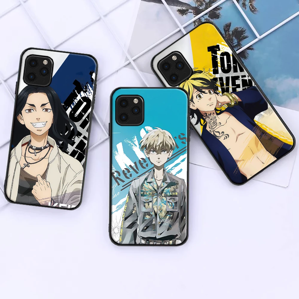 

Japan Anime Tokyo Revengers Phone Case For iPhone 6 6S 7 8 Plus X XR XS MAX 11 12 13 Pro MAX Mini Carcasa Soft Funda Back Cover