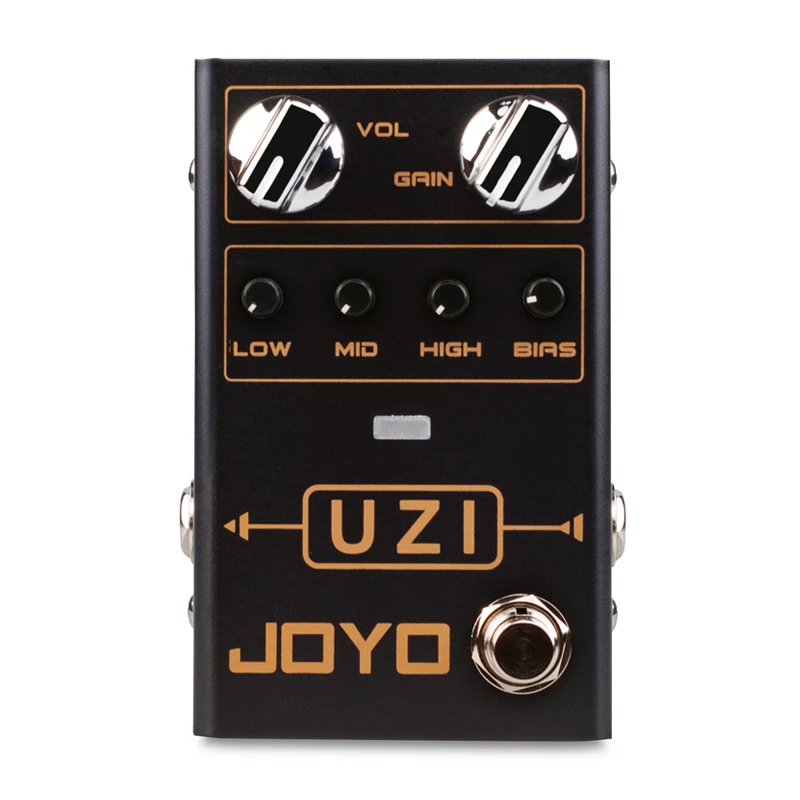 JOYO R-03 УЗИ гитары педаль Электрогитары педали эффектов для тяжелый металл музыка Bypass Запчасти аксессуары - изображение
