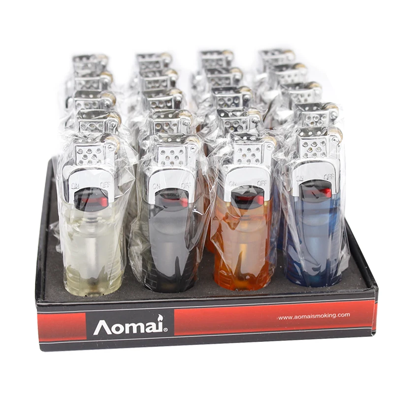 Креативная прозрачная Летающая Зажигалка jack o ' фонарь. Бутановая газовая