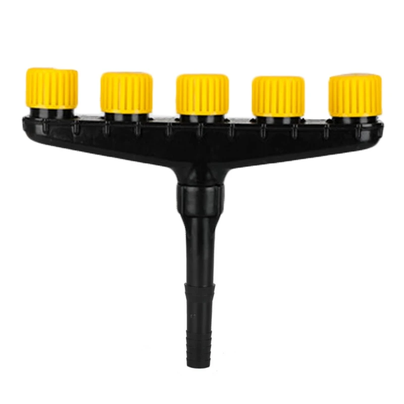 3/4/5/6 Heads Agriculture Atomizer Nozzles Lawn Garden Watering Hose Sprinklers Sprayer Shower Atomization Adjustable Size Au23 |