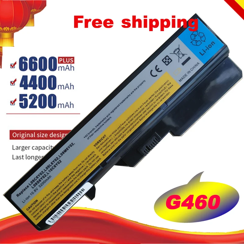 Специальная цена ноутбука аккумулятор для Lenovo IdeaPad G460 G470 G560 G570 B470 B570 V470 V300 V370 Z370 Z460
