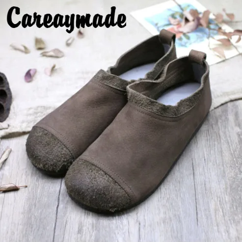 Careaymade/художественная и художественная обувь в стиле ретро из мягкой кожи с