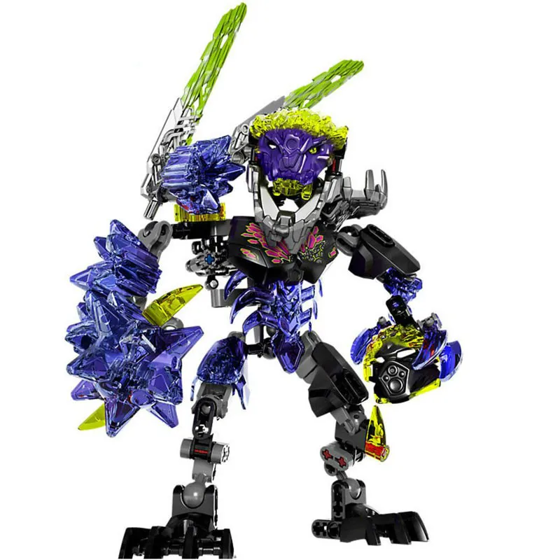 613 4 Quake Beast Biochemical warrior Building Block Bricks Детский Рождественский подарок Совместимость с