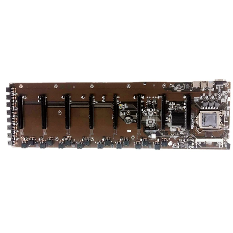 Verkaufen B75 BTC Bergbau Mainboard Bergbau BTC B75-BTC 8PCI-E Desktop Motherboard, DDR3 Memory Slot, LGA (1155) CPU Buchse, SATA 3,0