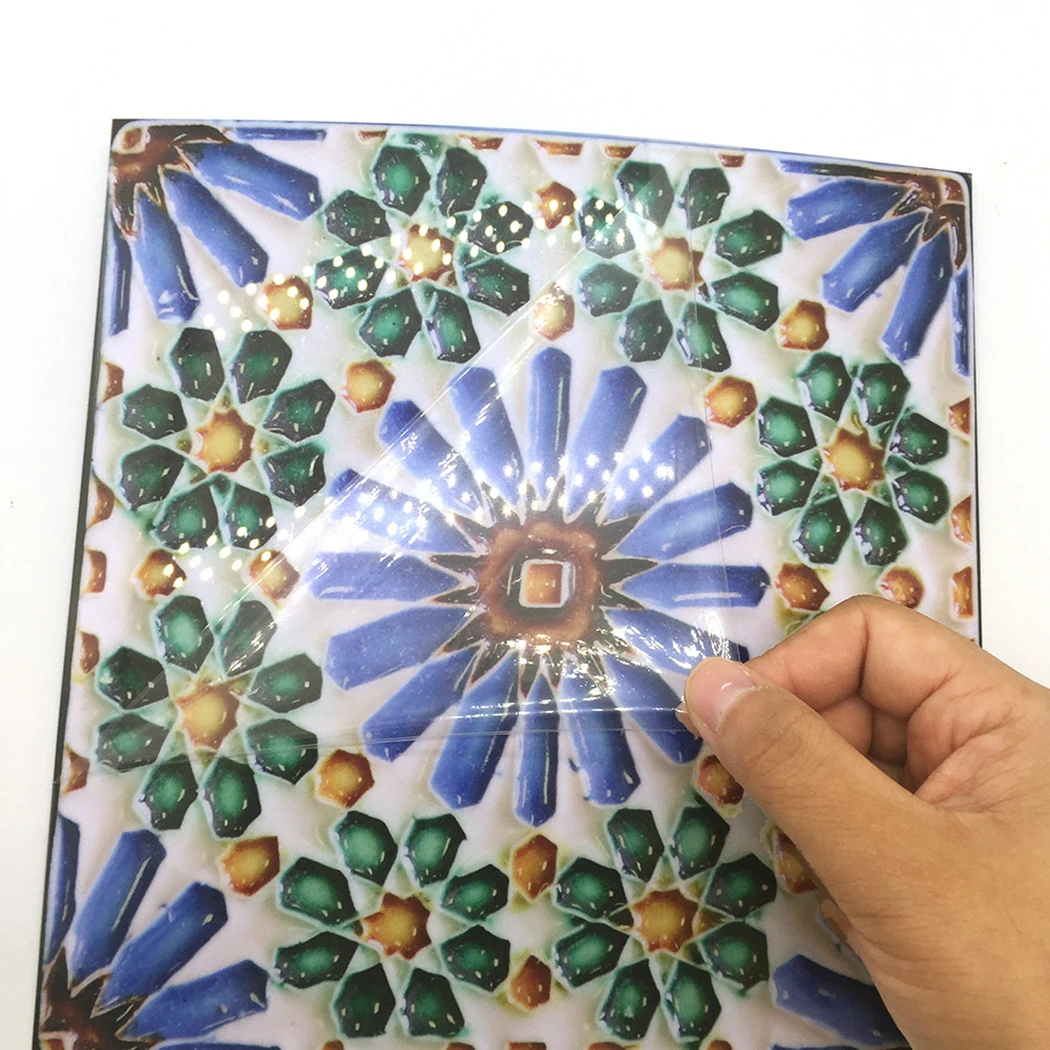 

6x6inch Stickers Background Self-adhensive Decorate 10Pcs Moslem Style