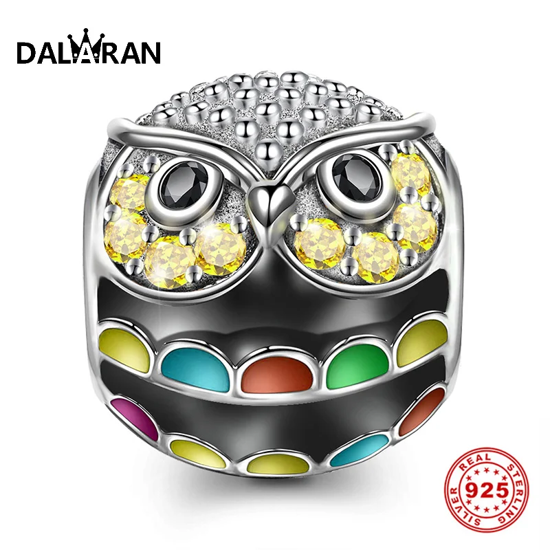 Женский браслет с подвеской из стерлингового серебра 925 пробы|Бусины| |