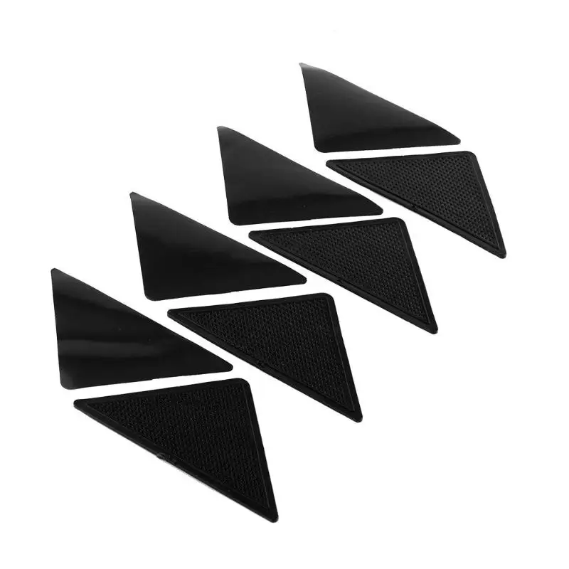 2 пары нескользящие Силиконовые Захваты коврик Мат противоскользящие углы для