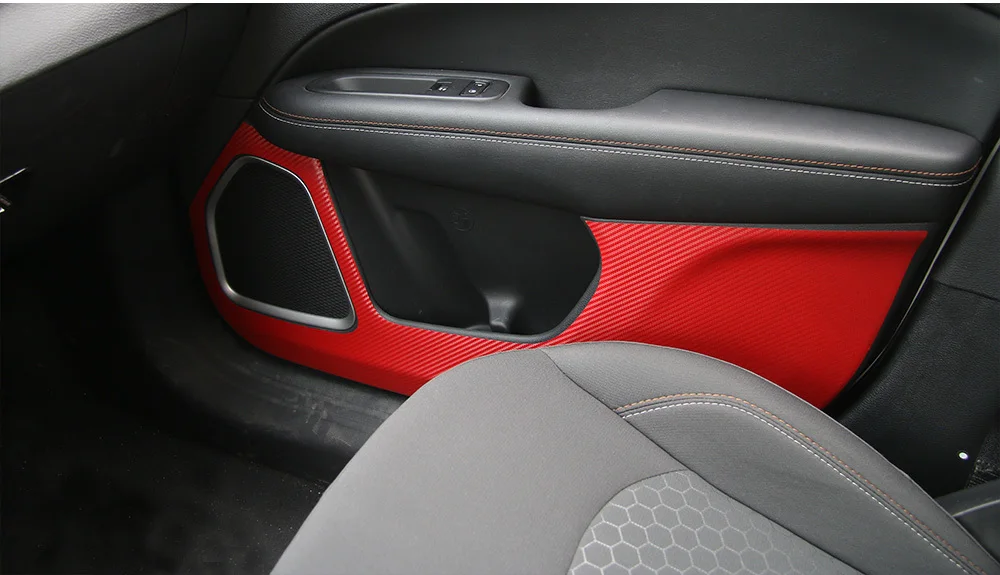 Наклейка Sansour из углеродного волокна для автомобильной внутренней двери