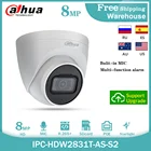 Сетевой видеорегистратор Dahua 4K 8MP IP Камера IPC-HDW2831T-AS POE Встроенный микрофон SD карты H.265 + IP67 капельницы звездного неба CCTV уличная видео купол Камера