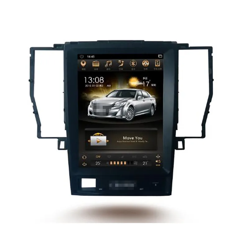 CHOGATH 10,4 ''Android 7,1 Вертикальная экранная система 2+ 32G Автомобильная Радио gps Мультимедиа Стерео для Toyota Crown 2007-2012 с картами