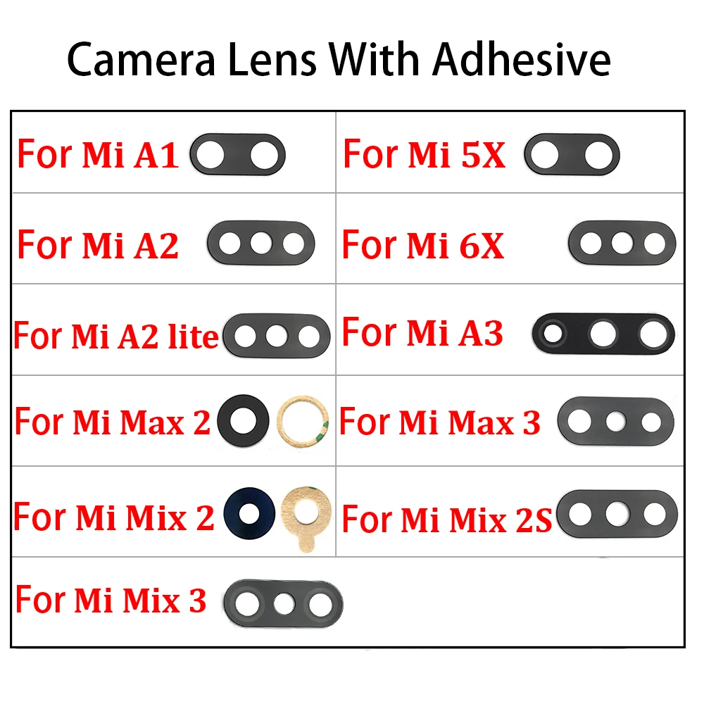 50 шт./Лот для Xiaomi Mi A1 /5X /6X /A2 Lite A3 Max 2 3 Mix 2S 11 ультразадняя стеклянная крышка