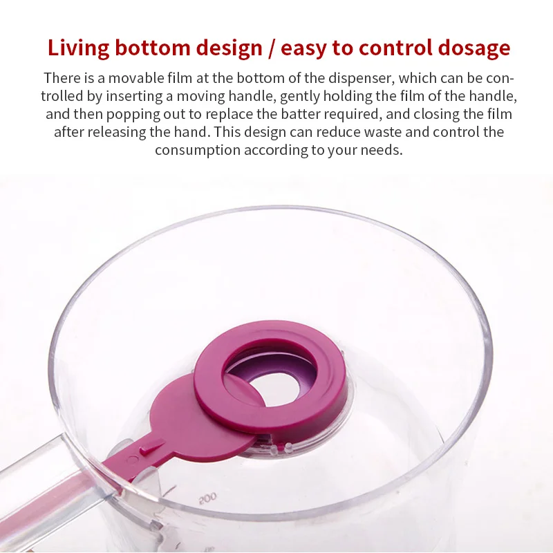 Дозатор теста для кексов и блинчиков 900 мл|Дозатор блинов| |