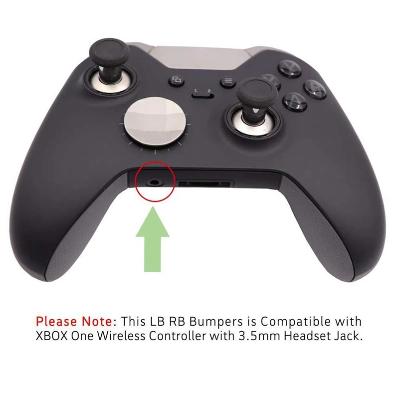 Upgraded Bumpers LB RB Triggers Replacement Buttons Parts - Oil Injection Design with T6 T8 Screwdriver Repair Kit for One | Электроника