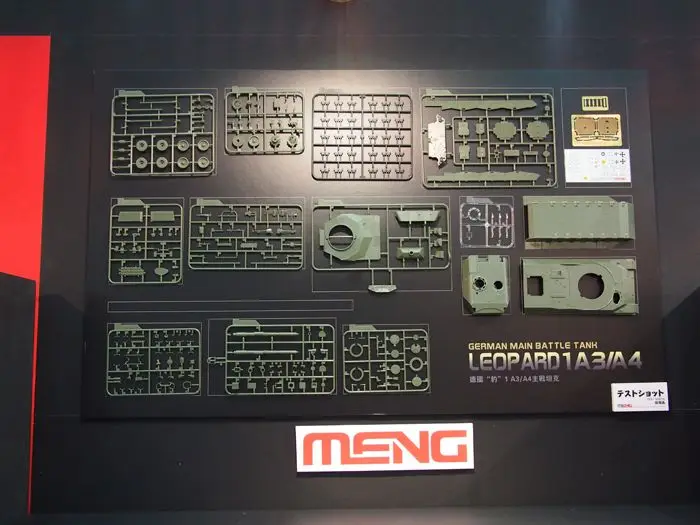 

Meng TS-007 1/35 German Main Battle Tank Leopard 1A3/A4 MBT Display Children Toy Plastic Assembly Building Model Kit