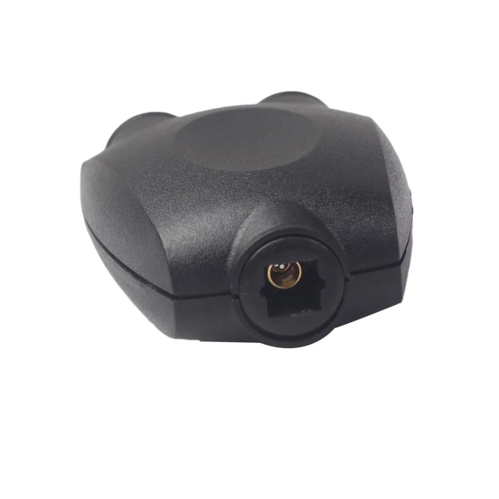 Разветвитель оптического цифрового аудиокабеля адаптер с 2 каналами SPDIF Toslink от 1