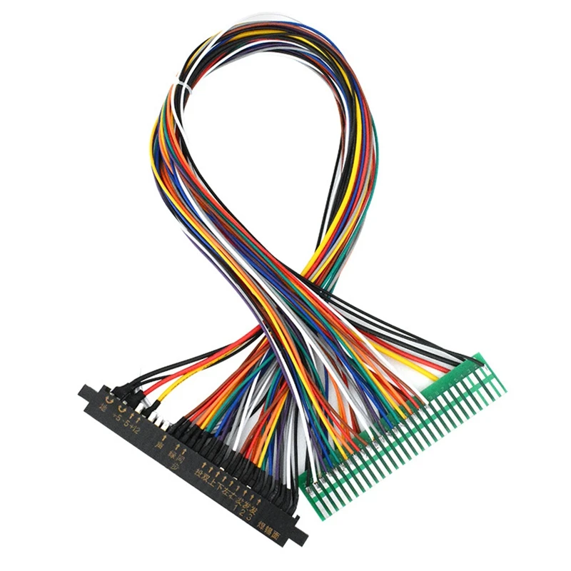 Жгут проводов Jamma 28 Pin Loom для аркадного шкафа аксессуары игры 60 в 1 | Электроника