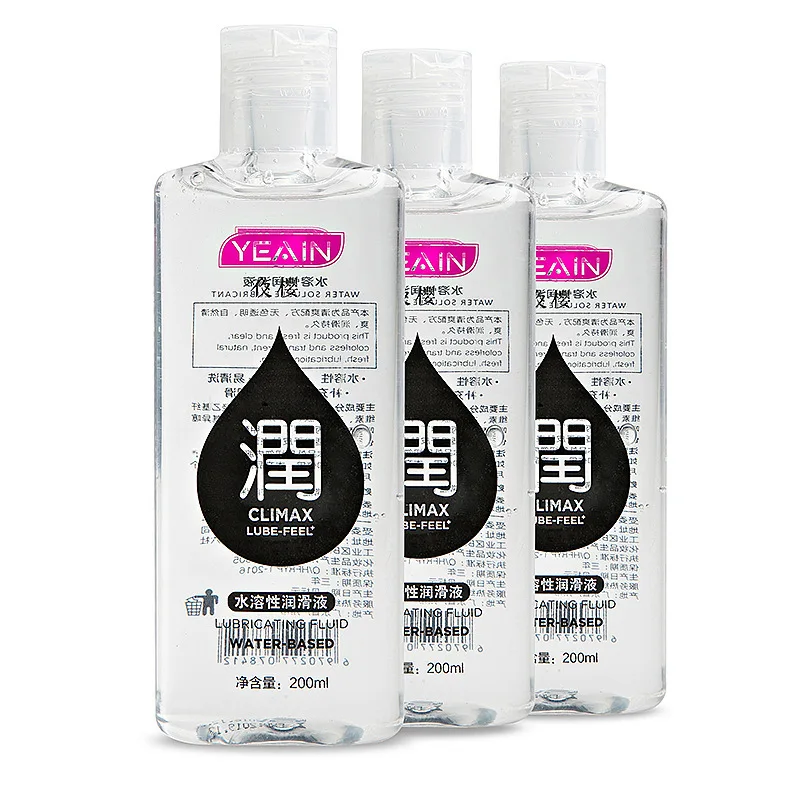 

Original 200ML Water-soluble Lubricants Easy to Clean Adult Sex Lubricant for Session Vagina Massage Oil Gay Anal Sex Lube