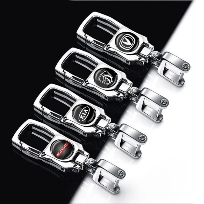 Автомобильный брелок для ключей кольцо Changan Mazda Citroen Chevrolet Skoda Jeep Land Rover Ford Toyota Honda KIA