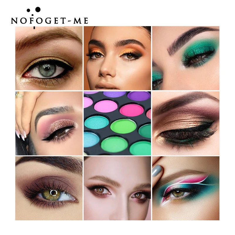Cosmetic Matte Eyeshadow Cream Makeup Palette Shimmer Set 80 Color Pallete Smoky Lasting-Effect Nature |