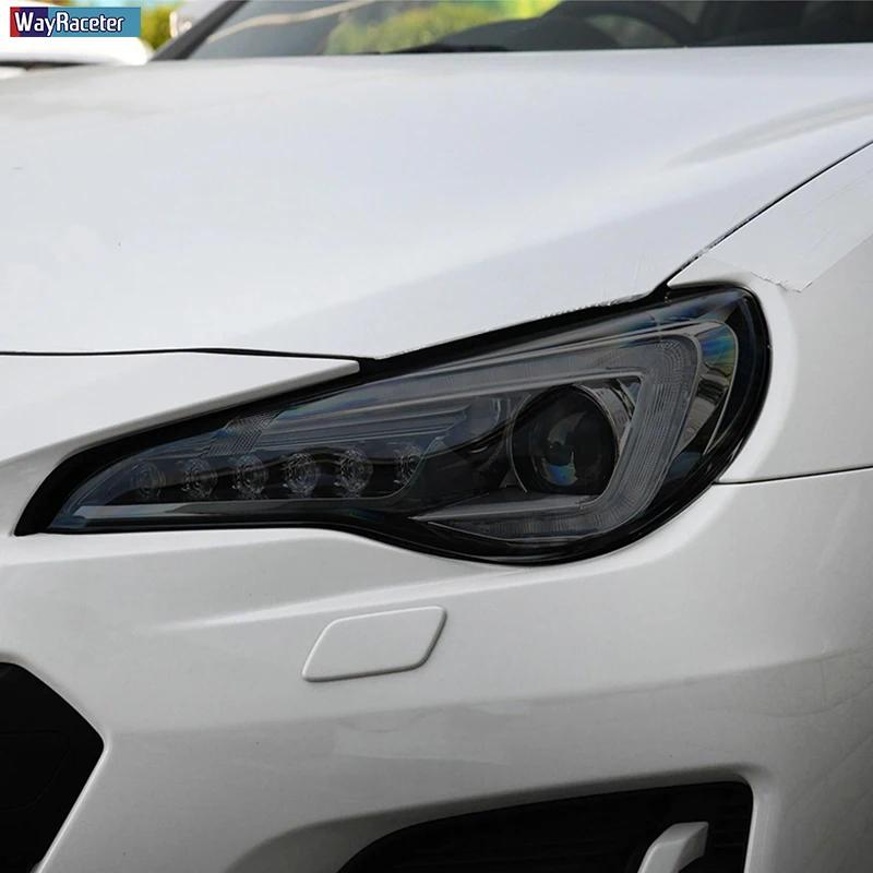 2 Pcs Car Headlight Protective Film Headlamp Restoration Transparent Black TPU Sticker For Subaru BRZ 2013-Present Accessories 2 Pcs Car Headlight Protective Film Headlamp Restoration Transparent Black TPU Sticker For Subaru BRZ 2013-Present Accessories