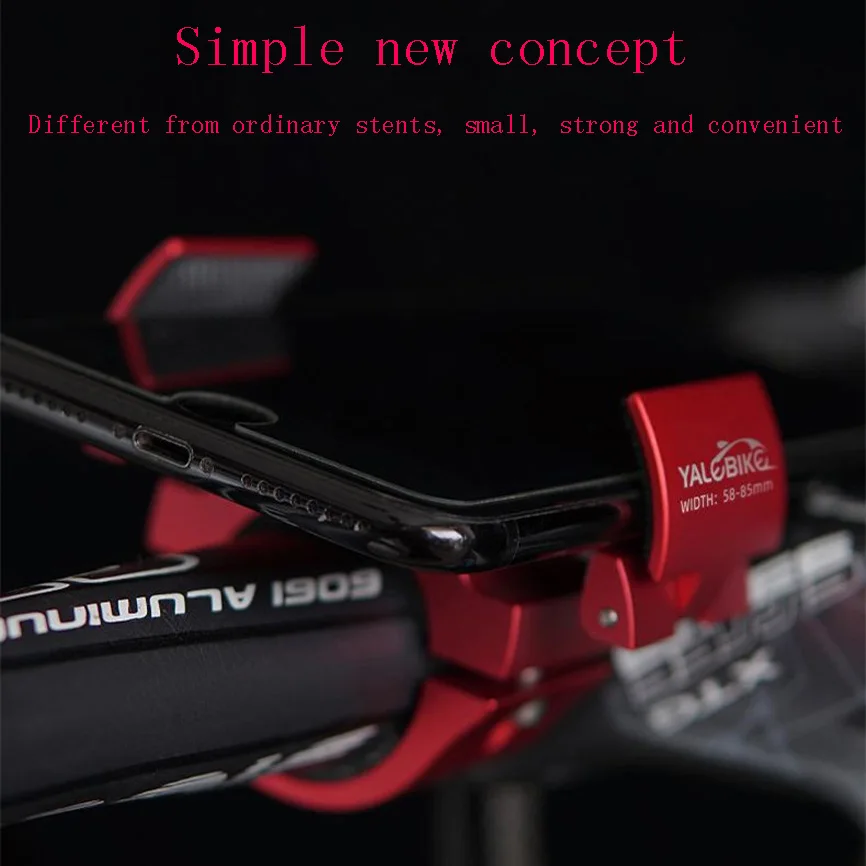 

Annular Invisible Bicycle Phone Holder Aluminium Alloy Bicycle Mobile Phone Racks Portable Cycling Phone Mount Bike Accessories