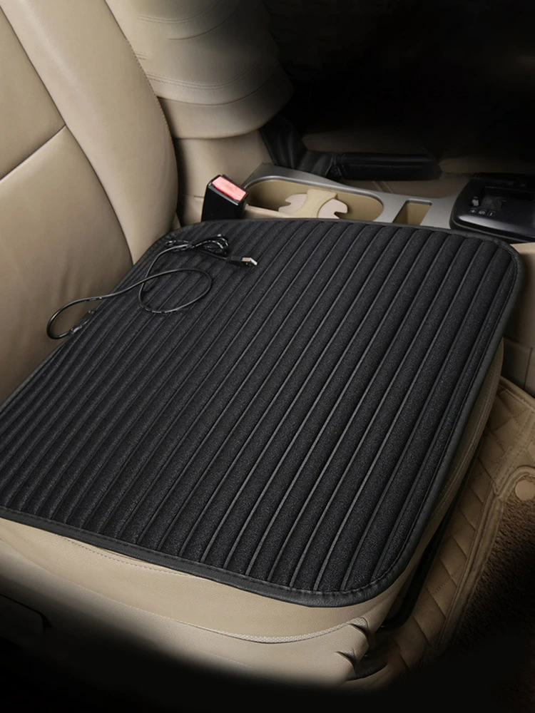 Универсальная автомобильная подушка с подогревом маленькая квадратная USB 5 В