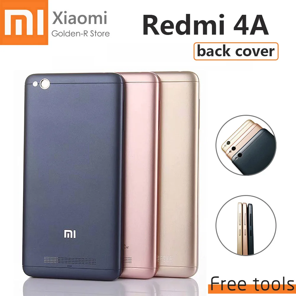 OEM для Xiaomi Redmi 4A крышка батареи задняя дверь корпуса Задняя Замена|Корпусы и рамки