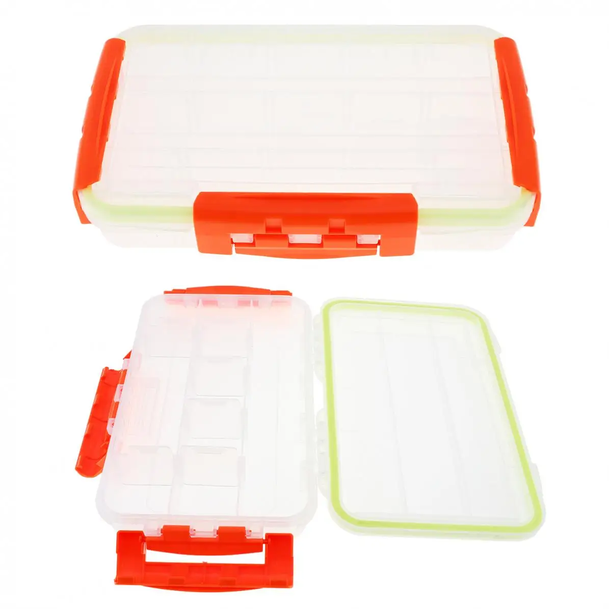 

Waterproof Transparent Ocean rock fishing Fishing Lure Box Sea Fishing Tool Box Fishing Tackle Boxes