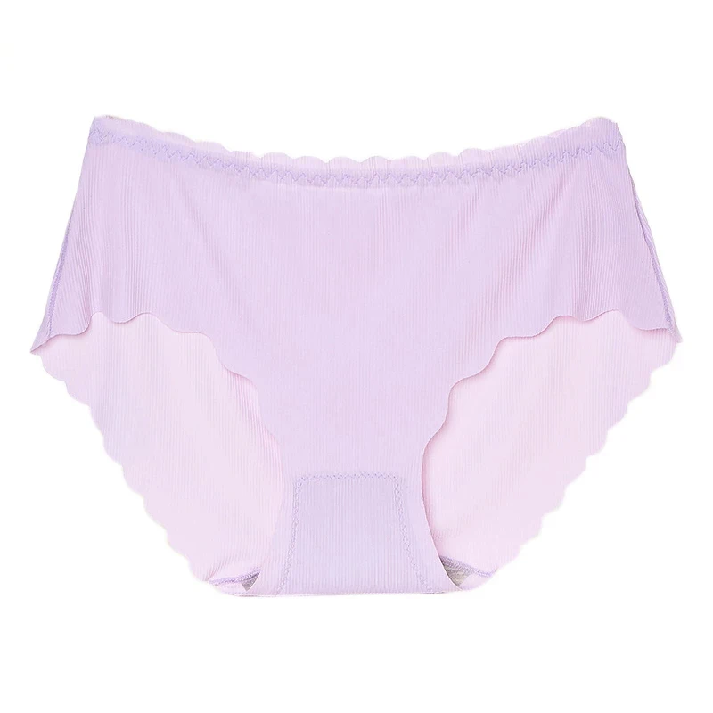 

Seamless Panty Underwear Female Comfortable Intimates Fashion Ladies Low Rise Thin Ruffles Briefs Panties Women Sexy Lingerie