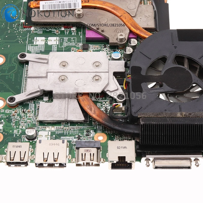 NOKOTION для HP DV6 DV6-1000 Материнская плата ноутбука 578378-001 DAUT3MB28C0 DAUT3MB28C1 HD4500 GPU PM45 DDR3
