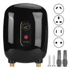 XY-B08,110V-220V интеллигентая (ый) водонагреватель бытовые мини электрический водонагреватель мгновенный проточный водонагреватель нагрева кузнечной печи