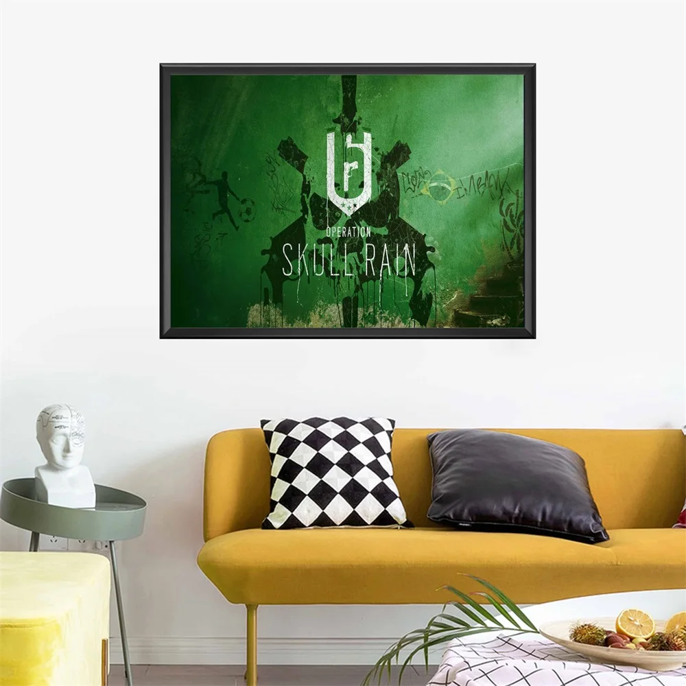 

Rainbow Six Siege Tom Clancy's Posters and Prints Wall art Decorative Picture Canvas Painting For Living Room Home Decor Unframe