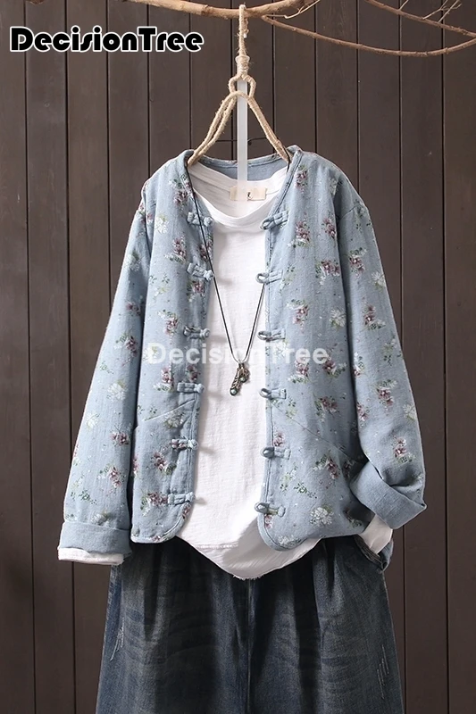 Традиционное китайское кимоно для женщин кардиган блузка рубашка с цветами