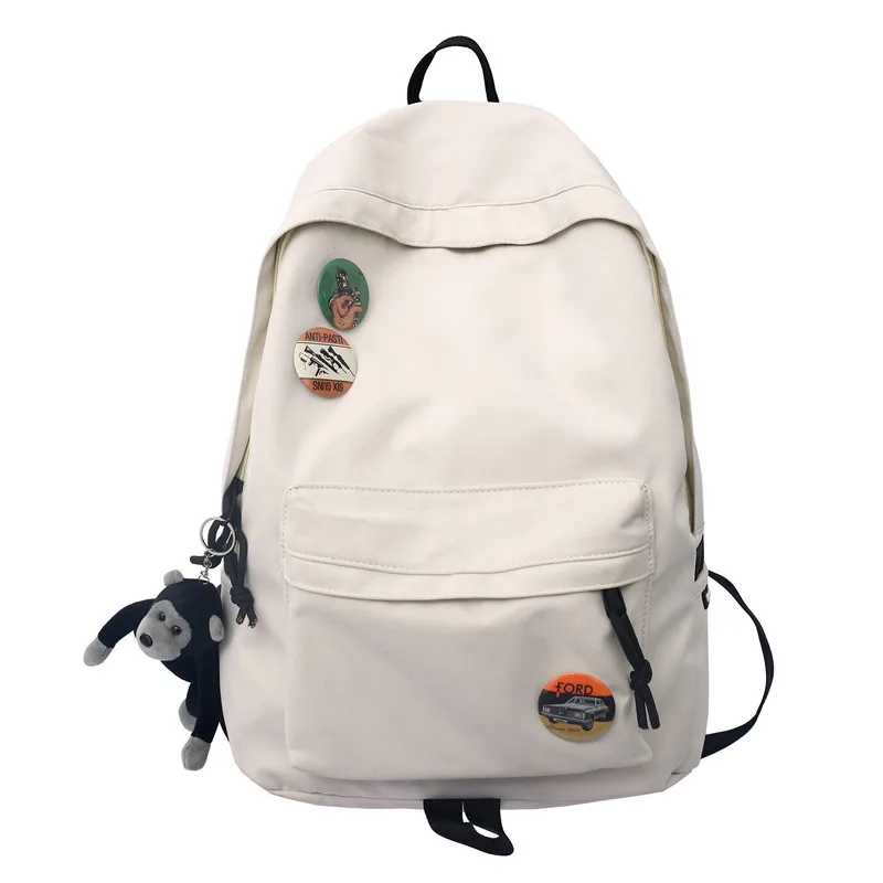 

Woman Backpack Female Book School Bag for Teenage Girls Boys Student Waterproof Nylon Women's Travel Rucksack Small Or Big Size